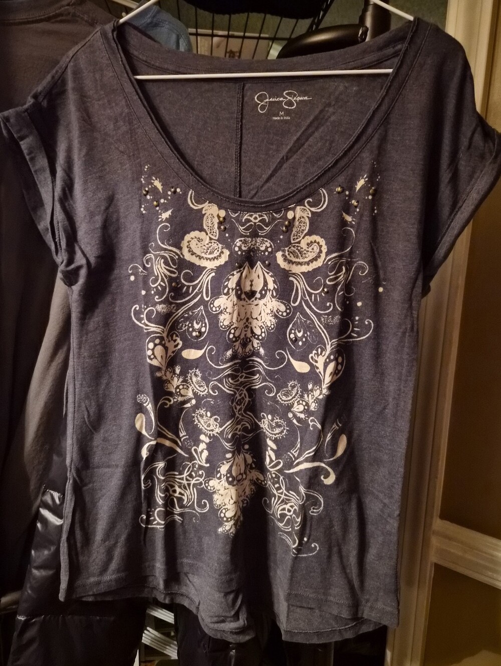 Womens size M gray Jessica Simpson t-shirt